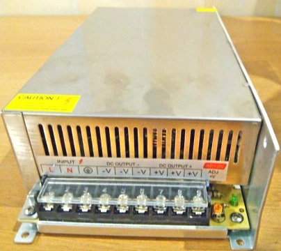 Блок питания перфорированный трансформатор адаптер 12В 600 Вт 12V 50A 110v/220v Power Supply 600W металл - изображение 2