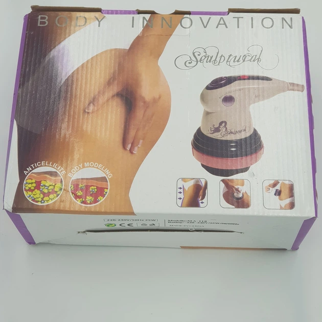 Инфракрасный вибро массажер антицеллюлитный ручной Sculptural Body Innovation белый - Фото 5 Инфракрасный вибро массажер антицеллюлитный ручной Sculptural Body Innovation белый - изображение 5