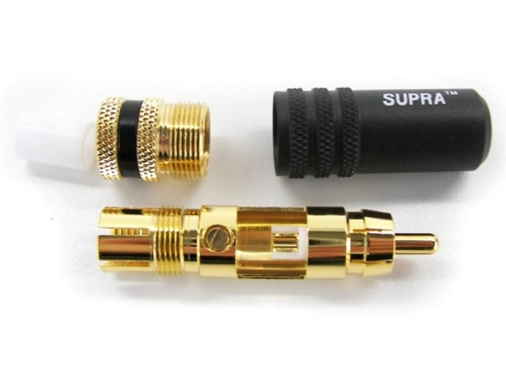 Роз'єм Supra PPSL RCA Plug Pair - изображение 3