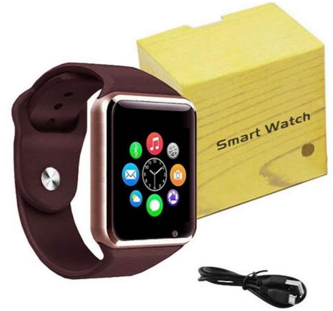 Умные смарт часы Smart watch A1 золотые – фото, відгуки, характеристики ...
