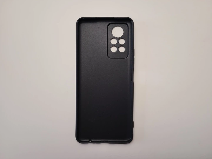 Чехол TPU Matte для Infinix Note 11 Pro бампер черный - изображение 2