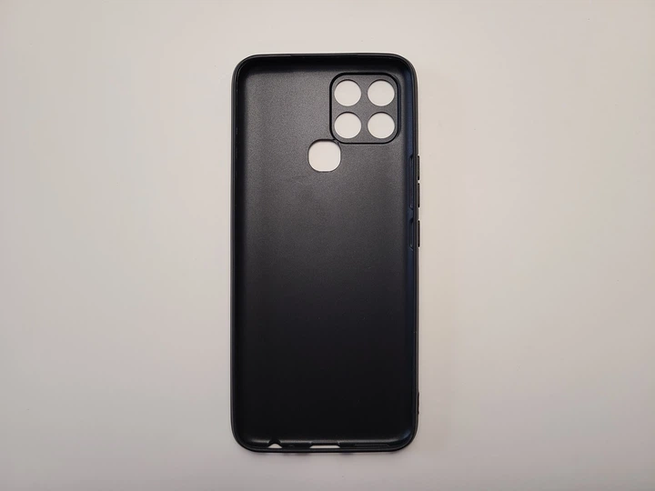 Чехол TPU Matte для Infinix Smart 6 бампер черный - изображение 2