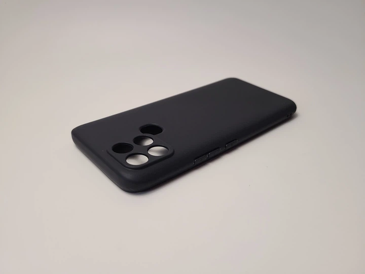 Чехол TPU Matte для Infinix Smart 6 бампер черный - изображение 3