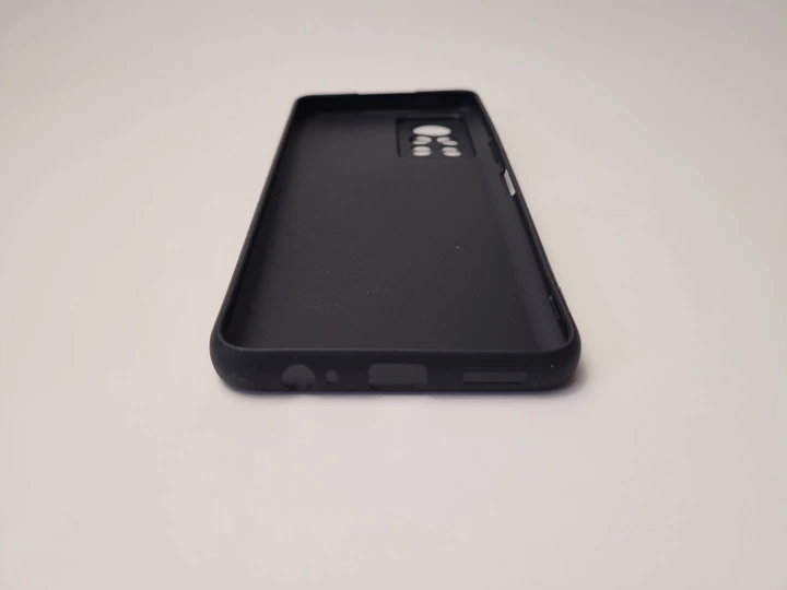 Чехол TPU Matte для Infinix Note 11 Pro бампер черный - изображение 6