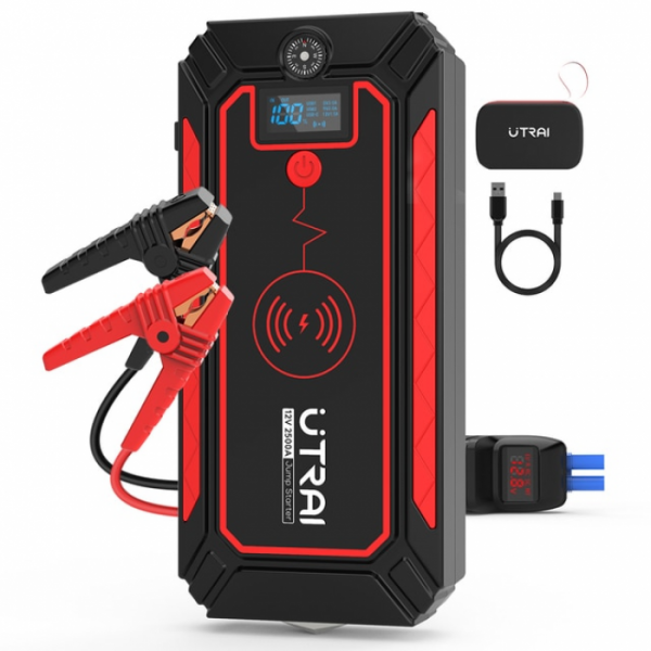 UTRAI Jump Starter Jstar 4 (пусковой ток 2500А, 12В, 59,2 Вт/ч) - пусковое зарядное устройство (13514) - изображение 2