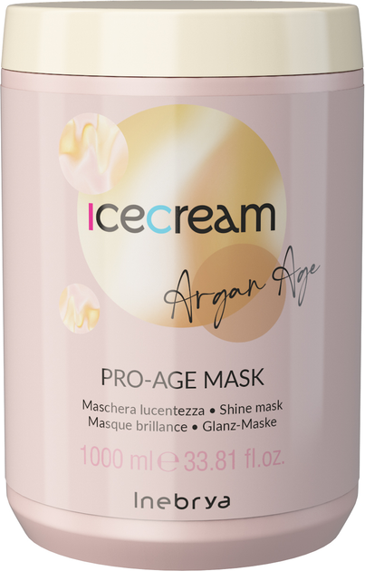 Маска Inebrya Pro-age Mask с Аргановым Маслом 1000 мл (8033219166870/8008277263335) 