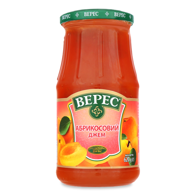Джем Абрикосовый Верес 620г – ROZETKA | Купить Джем Абрикосовый Верес ...