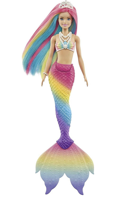 Лялька Барбі Русалка Дрімтопія Райдужна Міняє колір Barbie Dreamtopia ...