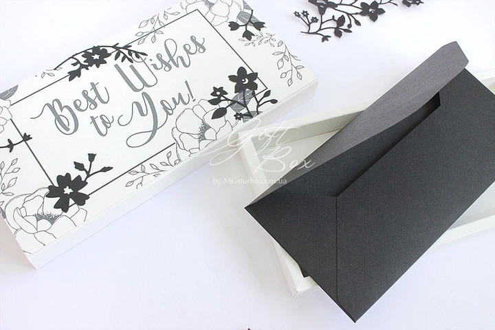 Листівка в коробочці Gift box Lampika Black - зображення 6