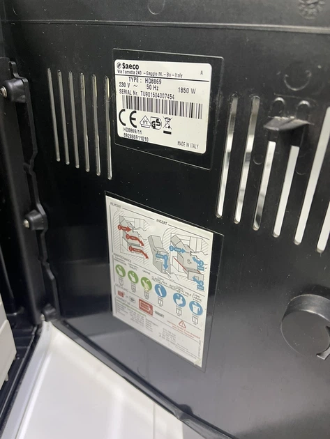 Кавомашина Saeco Moltio HD8869 Б/В - зображення 7