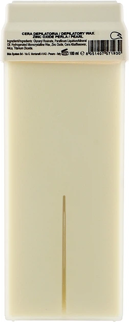 Віск для депіляції у картриджі "Оксид цинку" - Skin System 100ml (904721-72656) - Фото 2 Віск для депіляції у картриджі "Оксид цинку" - Skin System 100ml (904721-72656) - изображение 2