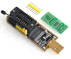 Програматор CH341A 24 25 FLASH 24 EEPROM #чорний - зображення 2