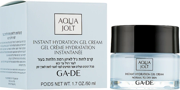 Гель-крем для мгновенного увлажнения кожи - Ga-De Instant Hydration Gel Cream "Aqua Jolt” 50ml (644847-5172) - изображение 2