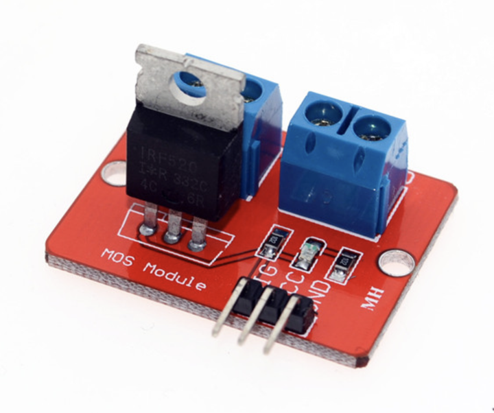 Модуль MOSFET транзистора IRF520 (силовой ключ) - изображение 2