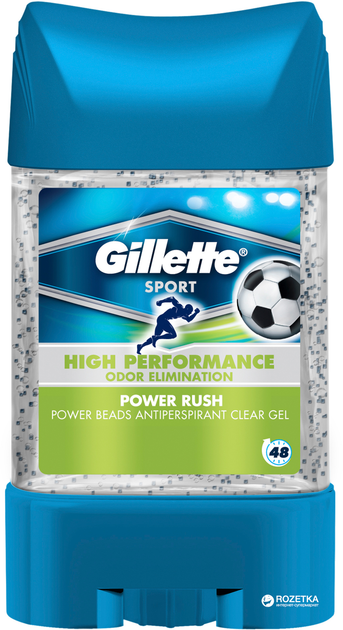 Гелевый дезодорант - антиперспирант Gillette Power Beads Power Rush 75 ...