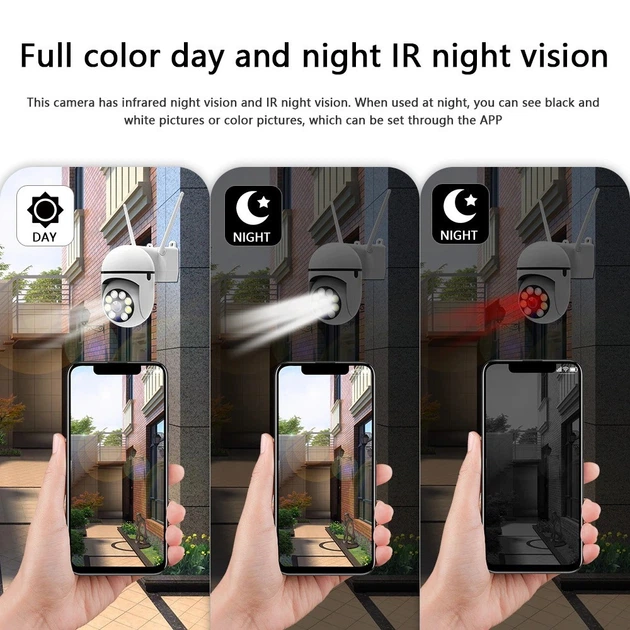 Уличная IP камера видеонаблюдения Tnnian WIFI IP 2.0mp поворотная с удаленным доступом YI IoT - Фото 12 Уличная IP камера видеонаблюдения Tnnian WIFI IP 2.0mp поворотная с удаленным доступом YI IoT - изображение 12