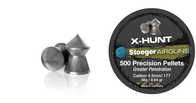 Пули для пневматического оружия Stoeger X-Hunt, 500 шт - изображение 1