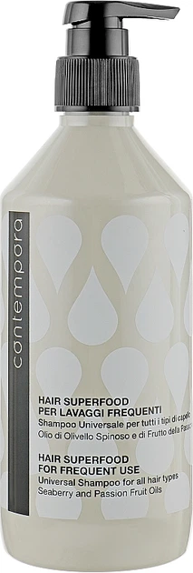 Шампунь для всіх типів волосся - Barex Italiana Contempora Frequdent Use Universal Shampoo 1000ml - Фото 1 Шампунь для всіх типів волосся - Barex Italiana Contempora Frequdent Use Universal Shampoo 1000ml - зображення 1