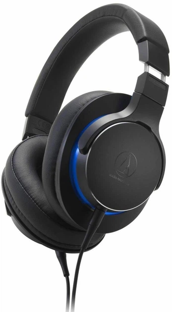 Наушники проводные, динамические Audio-Technica ATH-MSR7b Black - Фото 1 Наушники проводные, динамические Audio-Technica ATH-MSR7b Black - изображение 1