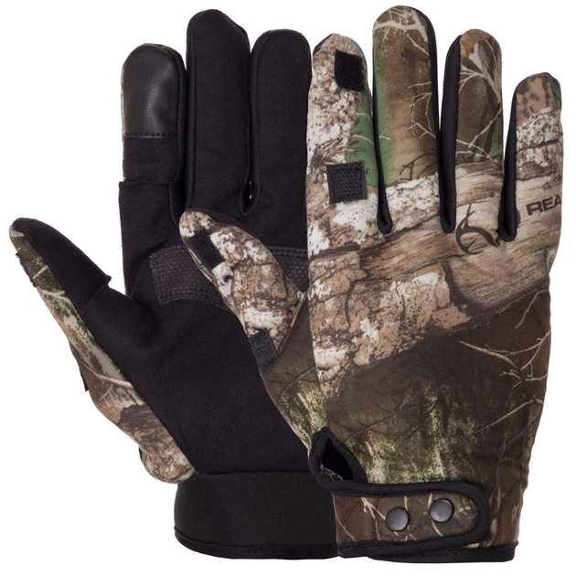 Перчатки тактические теплые с отстегивающимися пальцами Zelart Sprinter 9233 размер L Camouflage - изображение 1