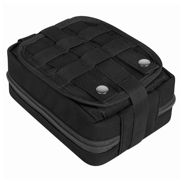 Тактическая аптечка ORPRO с быстрым сбросом (Черная, Cordura 1000D, 18х12,5х8,5 см) - изображение 7