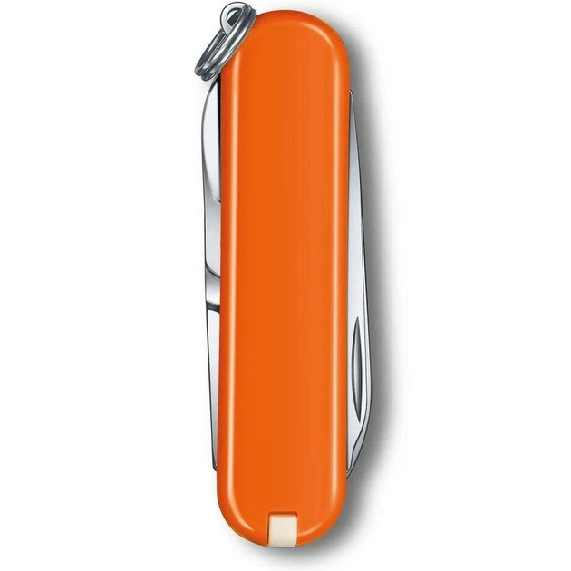 Ніж Victorinox складаний багатофункціональний кишеньковий 7 функцій 58 мм. помаранчевий 2203320 - зображення 3