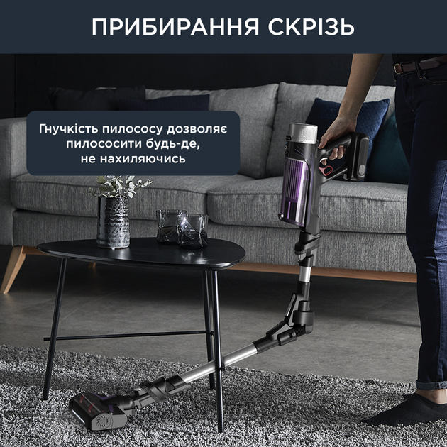 Акумуляторний пилосос Rowenta X-Force Flex 9.60 Allergy RH2037WO - зображення 5