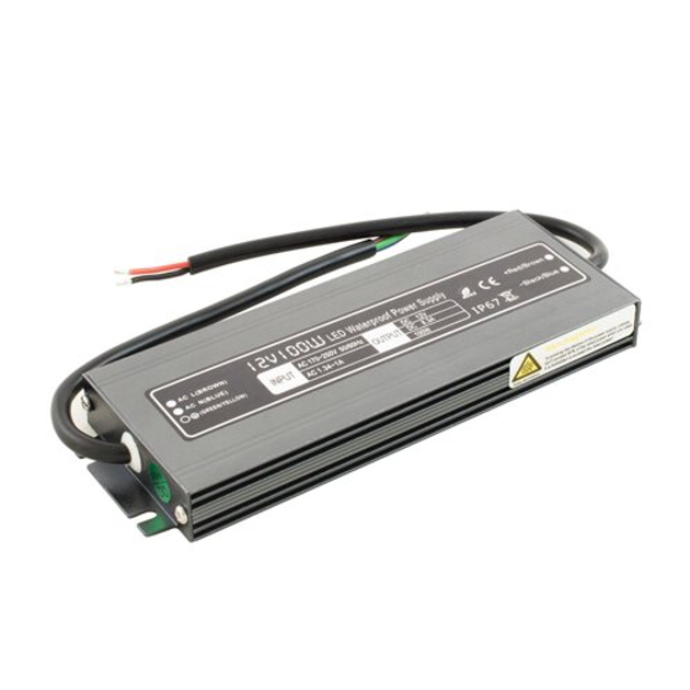 Блок питания BIOM Professional DC12 100W WBP-100 8,3А герметичный - изображение 1