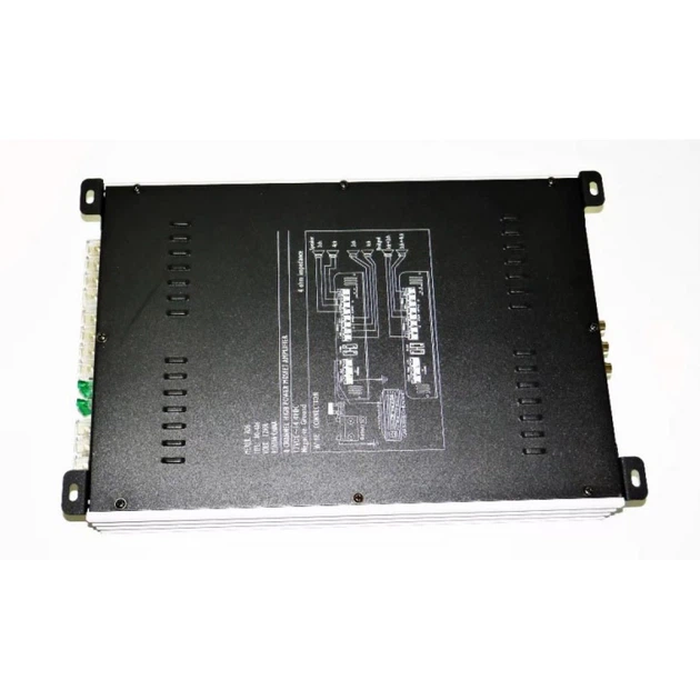 Підсилювач звуку автомобільний AMP AD 406 40000w - зображення 2