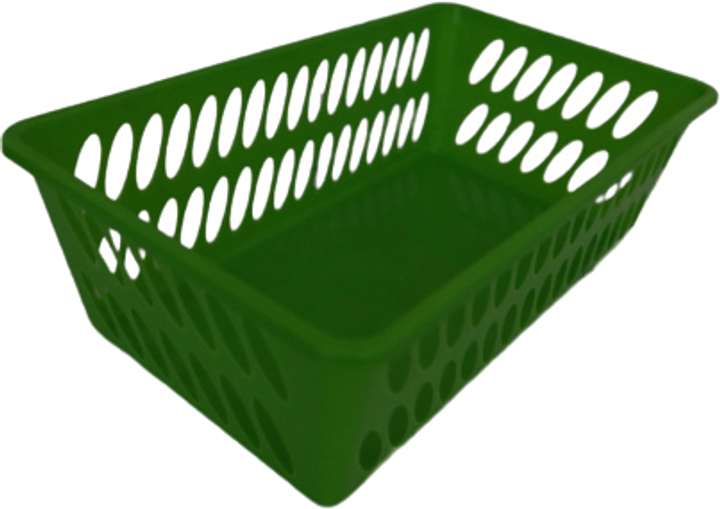 Корзина универсальная ММ Пласт 10 л Салатовая (ММ-4 салатов) – в ...