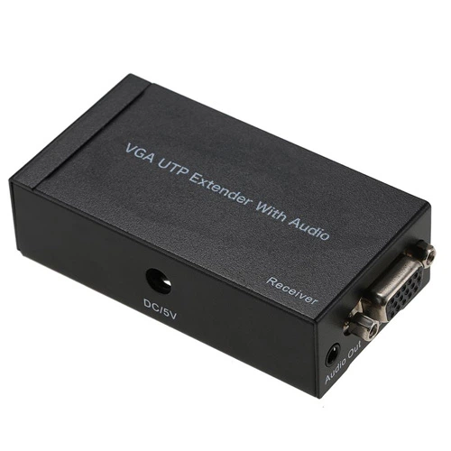 Удлинитель Navceker VGA по RJ45 витой паре активный со звуком до 300 м - изображение 2