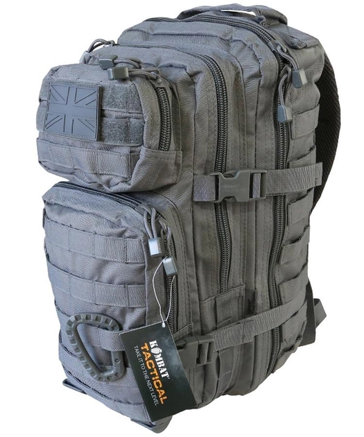 Рюкзак тактичний KOMBAT UK Small Assault Pack, сірий, 28л - зображення 1