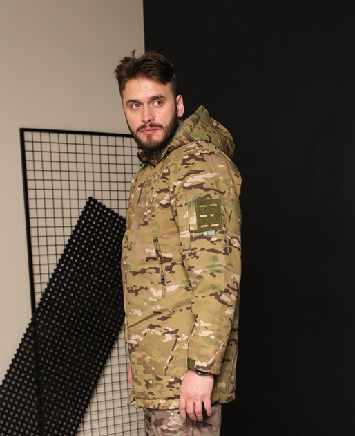 Куртка мужская тактическая демисезонная Турция ВСУ (ЗСУ) Мультикам XXXL 8956 хаки - изображение 2