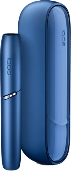 Устройство для нагревания табака IQOS 3 Duo Синий (7622100817185