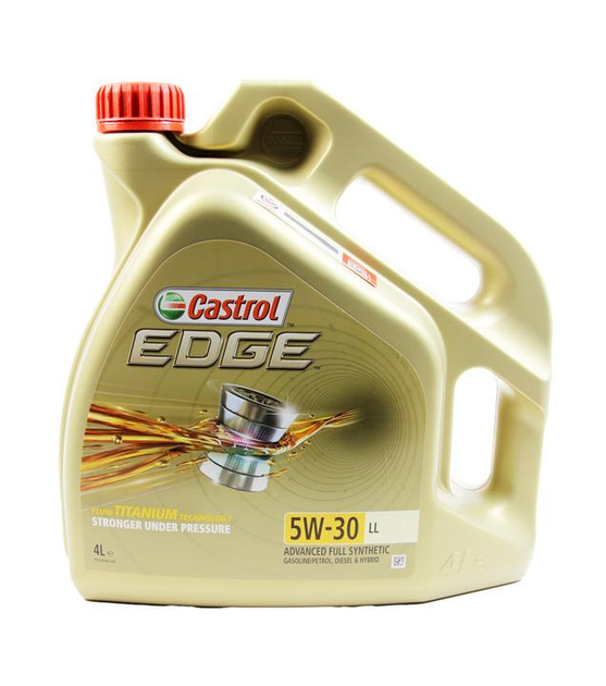 Моторное масло Castrol Edge LL 5W-30 4л (174) (15668E, 15669A) – фото ...