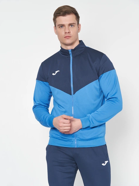 Спортивный костюм мужской Joma Oxford 102747.703 2XL Сине-темно-синий (8445456346241) - изображение 4