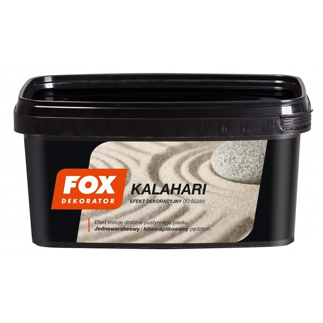 Декоративна структурна фарба Fox Dekorator Kalahari UA 0002 Sabulum 1L ...