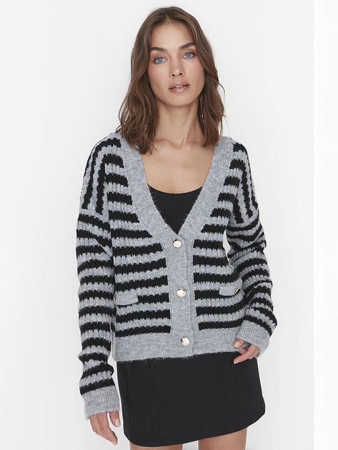 Кардиган в'язаний жіночий Trendyol TWOAW23HI00266 L Gray від Rozetka на платформі USKIDKA Акція на Кардиган в'язаний жіночий Trendyol TWOAW23HI00266 L Gray від Rozetka