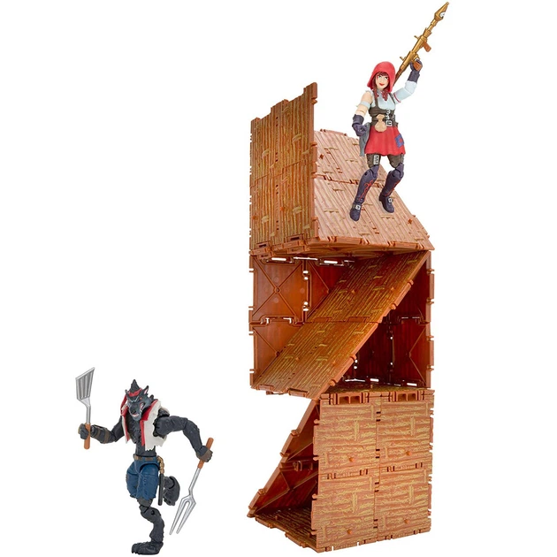 Фігурки Фортнайт Червона Шапочка і Сірий Вовк Fortnite Fortnite Turbo Builder Jazwares FNT0414 - зображення 2