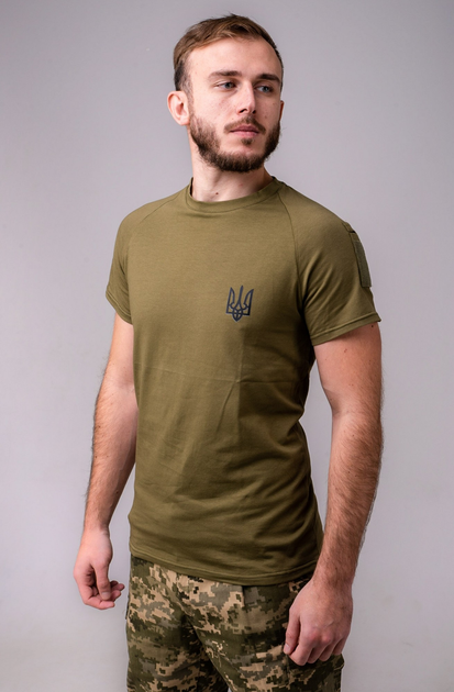 Тактическая футболка GorLin 52 Хаки (НАТО-О к/р) - изображение 2