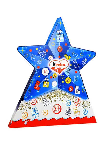 Адвент календар для дітей Kinder Advent Calendar Star 149г – купити в ...