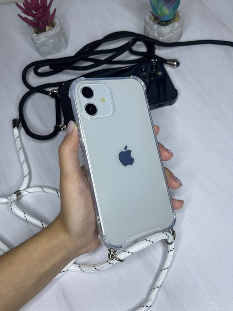 Прозрачный чехол со шнурком (противоударный) для iPhone 13 TPU with ...