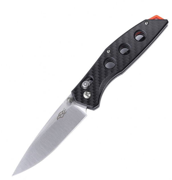 Нож складной карманный, туристический Axis Lock Firebird FB7621-CF Black 200 мм - изображение 1