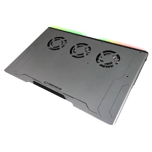 Підставка під ноутбук із RGB підсвічуванням Esperanza Notebook Cooling Pad EGC108 Boreas - Фото 3 Підставка під ноутбук із RGB підсвічуванням Esperanza Notebook Cooling Pad EGC108 Boreas - зображення 3