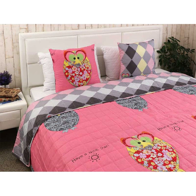 Подушка Руно 50х50 см 306_Owl Red - Фото 3 Подушка Руно 50х50 см 306_Owl Red - зображення 3