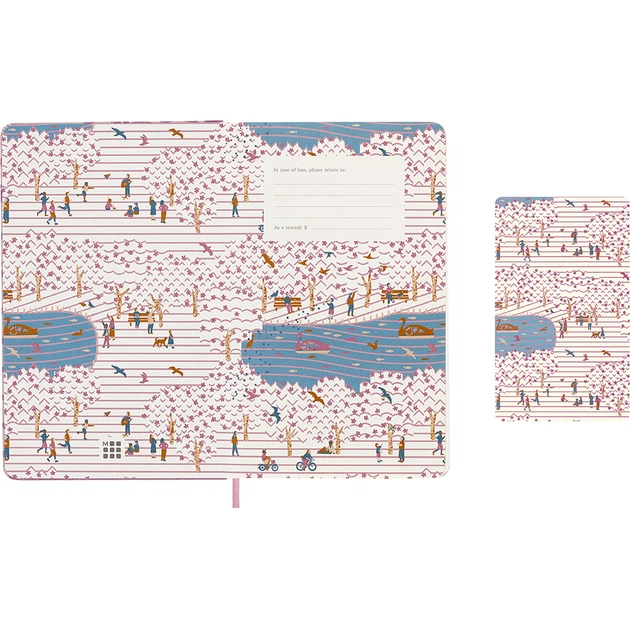 Записник Moleskine Sakura середній нелінійований 8056598851441 - Фото 4 Записник Moleskine Sakura середній нелінійований 8056598851441 - изображение 4