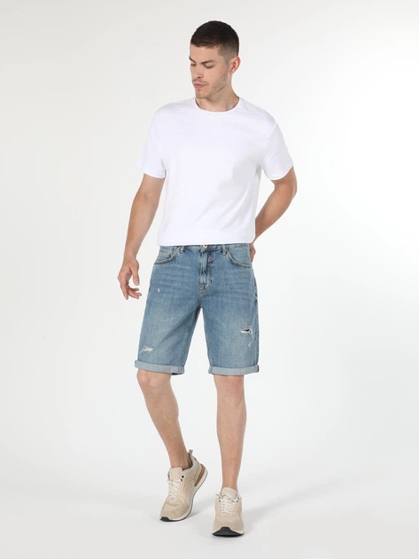 Шорты джинсовые мужские Colin's CL1059458DN06123 S Russel Wash (8683197284259) - изображение 3