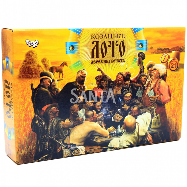 Настільна гра DANKO TOYS «Козацьке лото», дерево (DT G48) - Фото 4 Настільна гра DANKO TOYS «Козацьке лото», дерево (DT G48) - зображення 4