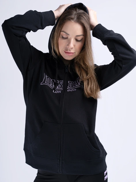 トップス DICH HENDERSON Толстовка на молнии с капюшоном женская Lonsdale 117265-1056 XS