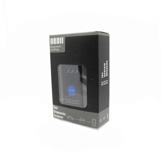 Автосканер ELM327 OBD2 версия 1.5 Bluetooth 4.0 чип PIC18F25K80 Android/Windows/iOs с кнопкой - изображение 8